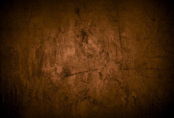 Old wall texture cement dark black brown background abstract grey color design are light with white gradient background.