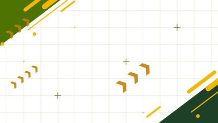 グリッド背景と流れる矢じるしの背景　 
白背景