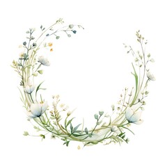 Water Color Pastel Flower and bloom, Wedding decorative perfect rectangle frame border