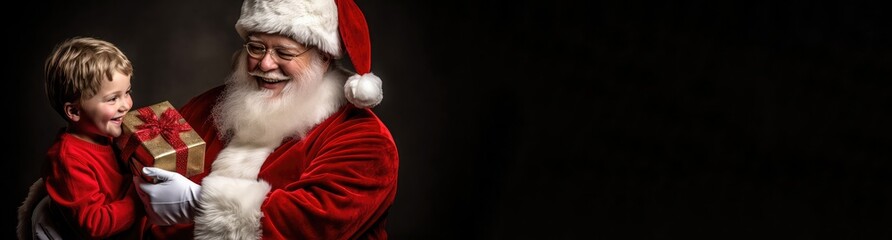 santa claus giving christmas gifts  © Daunhijauxx