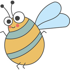Bee Cute Character