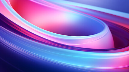 Organic form panorama wallpaper background with Light effect natural and glossy material Concept for business design