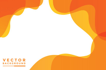 Orange background vector illustration lighting effect graphic for text and message board design infographic.