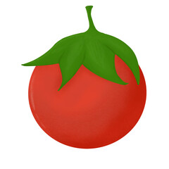 tomato isolated on white background