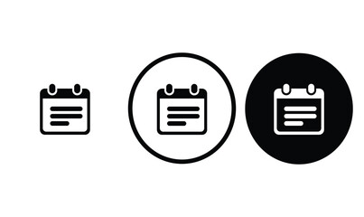 Obraz premium icon task black outline for web site design and mobile dark mode apps Vector illustration on a white background