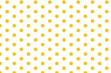 Digital png illustration of yellow dots pattern on transparent background