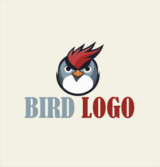 bird icon vector. illustrasi minimalist logo