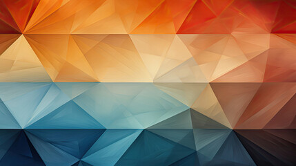 Tranquil background with geometric patterns and warm, earthy hues promoting harmony and equilibrium.