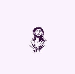 THESE HIGH QUALITY JESUS VECTOR FOR USING VARIOUS TYPES OF DESIGN WORKS LIKE T-SHIRT, LOGO, TATTOO AND HOME WALL DESIGN