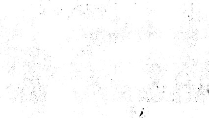 Black blobs isolated on white. Ink splash. Brushes droplets. Grainy texture background. Digitally generated image. 