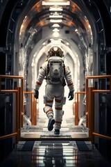Wagemutige Reise: Der Astronaut im Kosmos