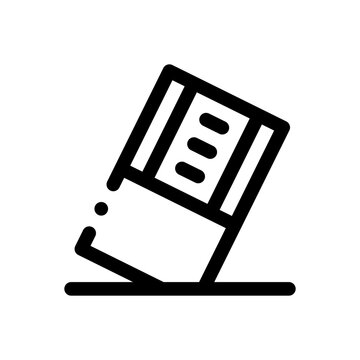 Eraser Line Icon