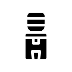 water dispenser glyph icon