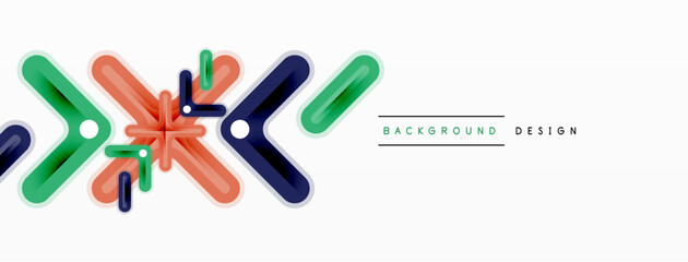 Minimal geometric background cross line. Design for wallpaper, banner, background, landing page, wall art, invitation, prints, posters