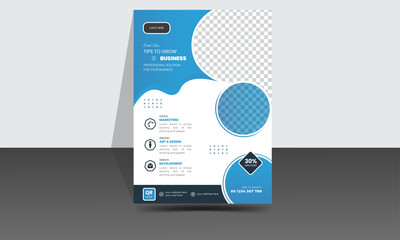 creative modern and simple flyer tamplate.