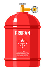 Propane flammable energy in tank with pressure