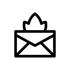 email line icon