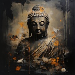 Buddha. Generative AI