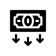 salary glyph icon