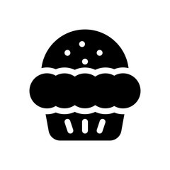 apple pie glyph icon