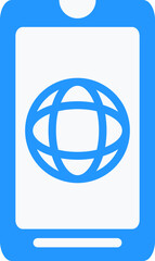 clean modern smartphone icon