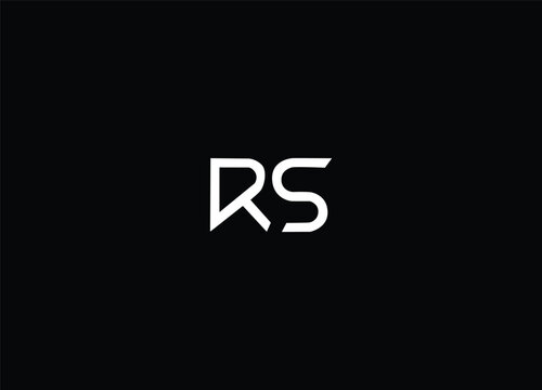 RS  monogram logo design and company logo