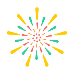 Colourful Fireworks