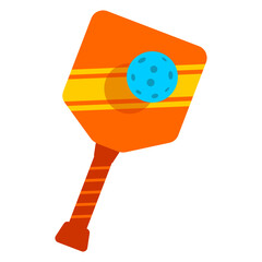 Pickleball Illustration