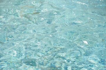 blue water background