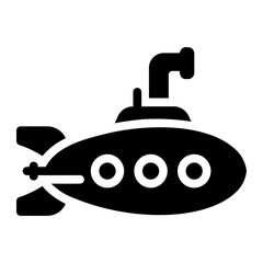 submarine Solid icon