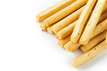 Fresh delicious grissini sticks