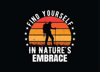 Collection of vintage explorers, Travel set with emblems, vector design elements, Vector mountain with texture, Mountain illustration, outdoor adventure.