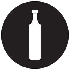 bottle icon vector