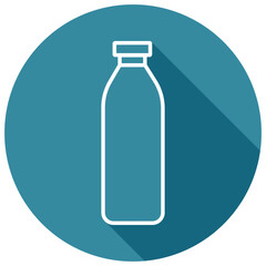 bottle icon vector