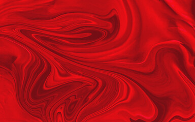 Red liquid wave abstract minimal seamless repeat pattern.