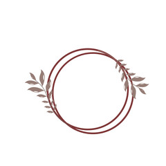 Aesthetic Floral Frame