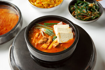 Pork and Kimchi Stew ,Korean food