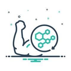 Mix icon for hormone