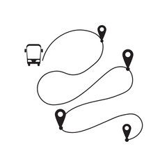Bus Travel Route
