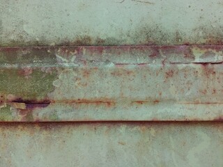 Rust of metals.Corrosive Rust on old iron green. Use as illustration for presentation. Rusty metal texture background.