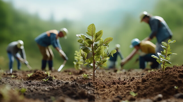 preserving the environment in the world by planting as many trees as possible
