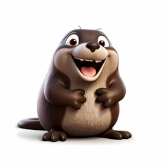 Naklejka premium Mole