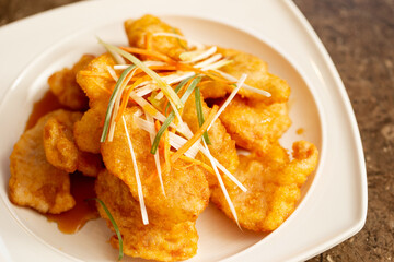 Fried Pork in Hot Pepper Sauce