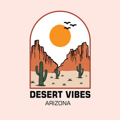 Mountain and camp illustration, outdoor adventure . Vector graphic for t shirt and other uses.