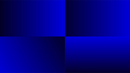 Four blue gradient squares abstract presentation background