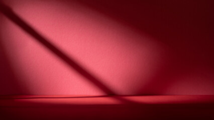 Abstract red background with shadows of window