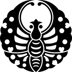 家紋（備前蝶紋/池田輝政/池田恒興）
