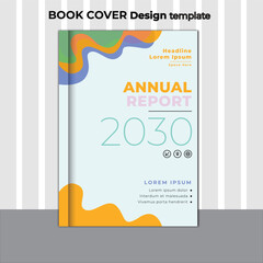 Book cover template 