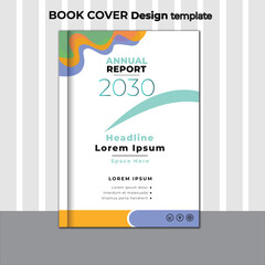 Book cover template 