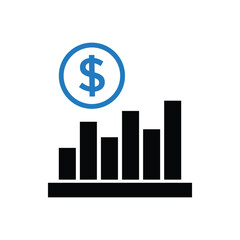 income growth icon profit increase symbol